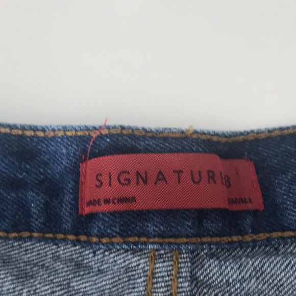 Distressed fishnet denim shorts S - Picture 5 of 5